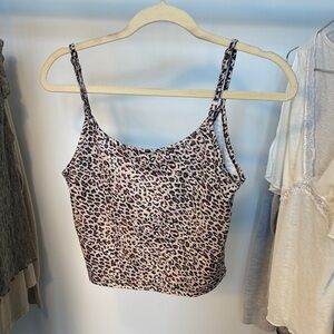 Stylish Leopard Print Cami Top